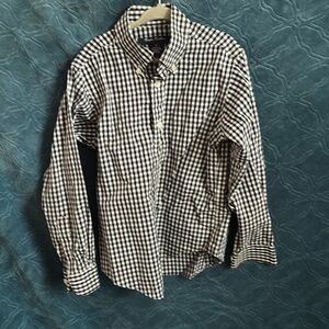 Plaid button down shirt boys